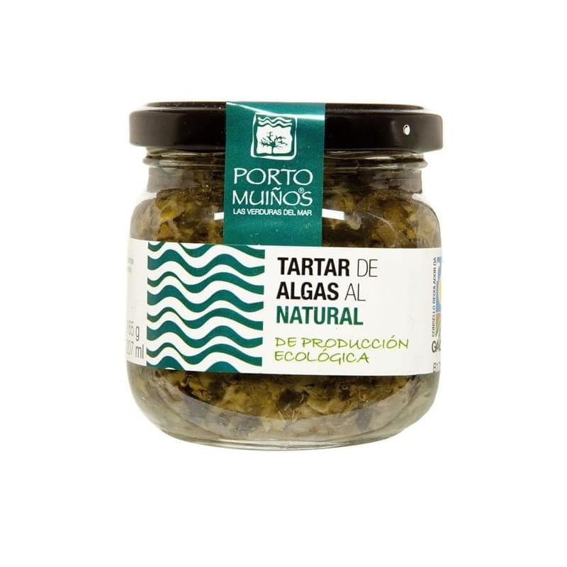 Salat mit Meeresalgen, eingelegten Gurken und Kapern BIO 160 g - PORTO MUINOS