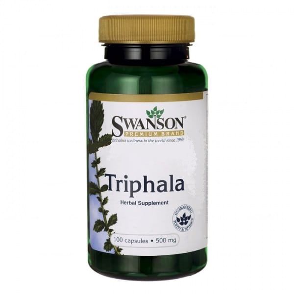 Triphala 500mg 100 Kapseln von SWANSON Hover Image