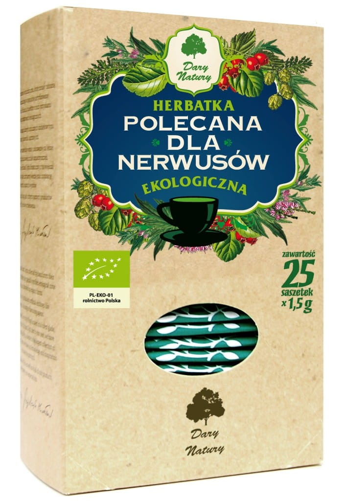 BIO Tee für Nerven (25 x 15 g) - GESCHENKE DER NATUR Main image