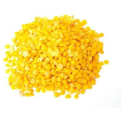 Bio gelbe Linse, 25 kg Rohstoff von BIO PLANET, frische getrocknete Linsen für die Küche, Nahaufnahme der getrockneten Hülsenfrüchte