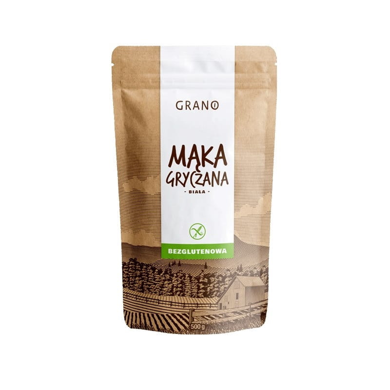 Glutenfreies weißes Buchweizenmehl 500 g GRANO