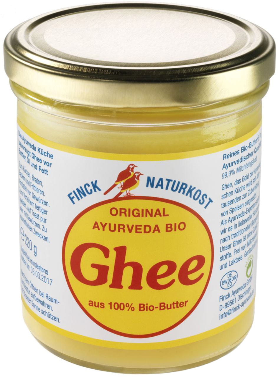 GHEE BIO Butterschmalz 220 g - finck ayurveda Hauptbild
