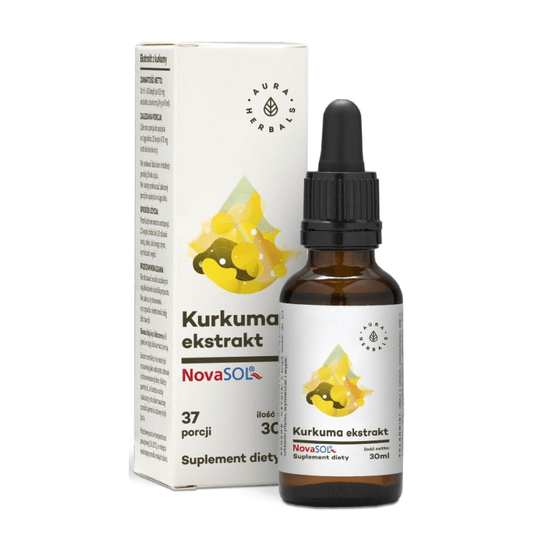 Kurkuma-Extrakt Novasol 37 Portionen 30 ml AURA HERBALS