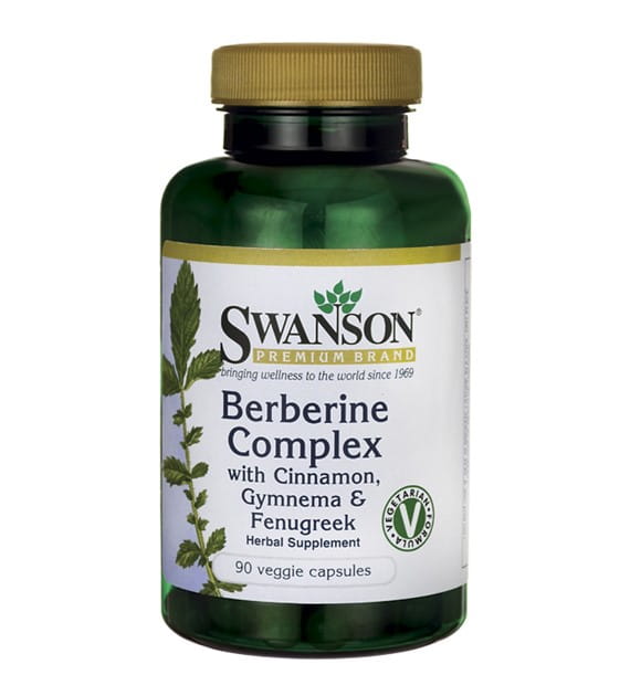 Gymnemy- und Bockshornklee-Berberin-Komplex mit Zimt Gymnema & Bockshornklee 90 Kapseln SWANSON Hover Image