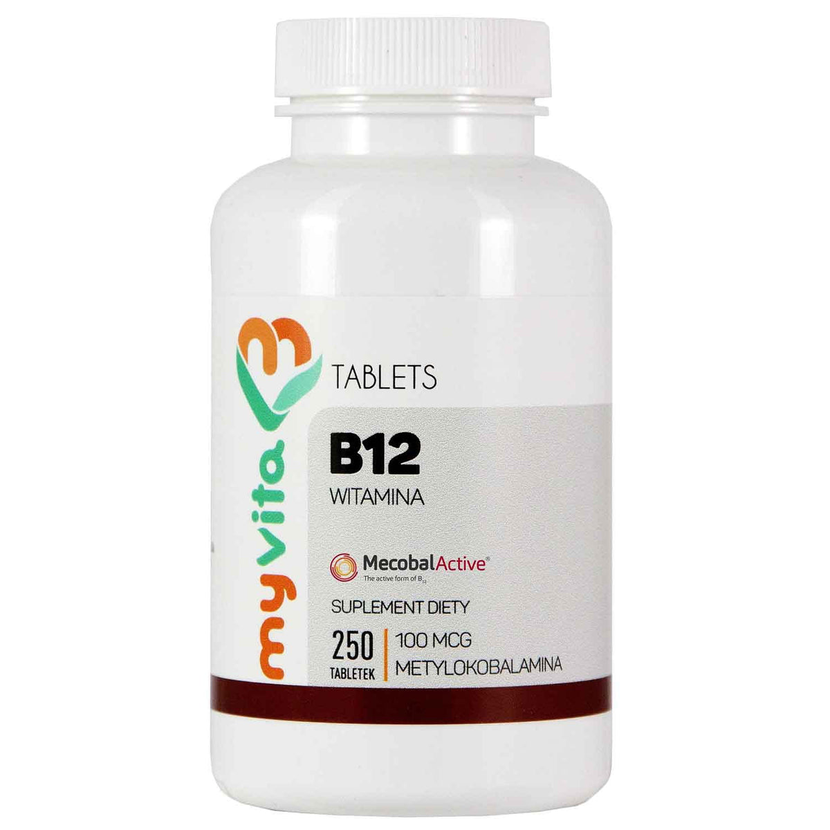 Vitamin B12 100 mcg 250 MYVITA-Tabletten