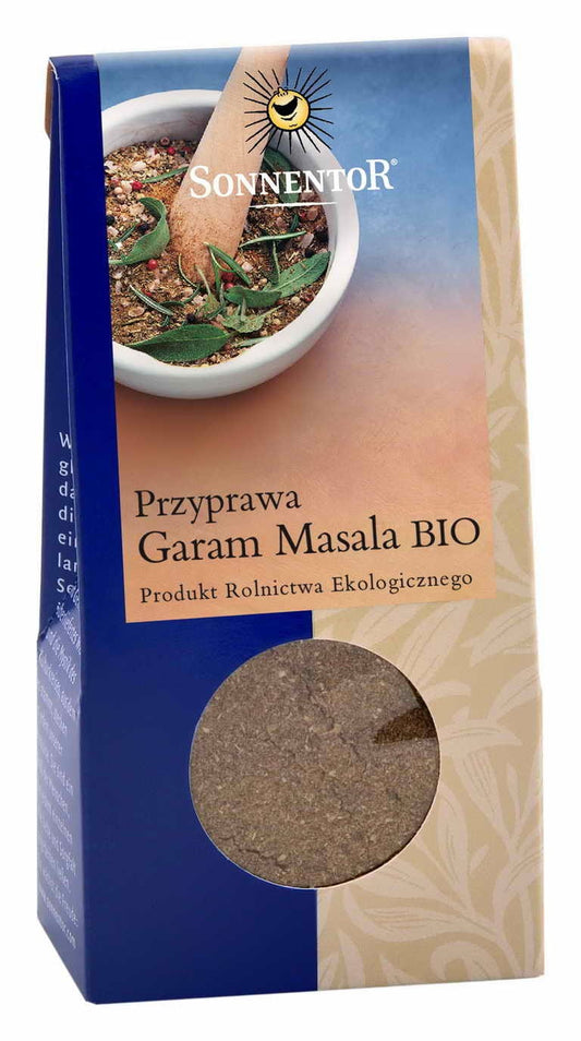 Garam Masala Gewürz von SONNENTOR, 35 g, mit einer Mischung aus warmen, aromatischen Gewürzen für indische Gerichte