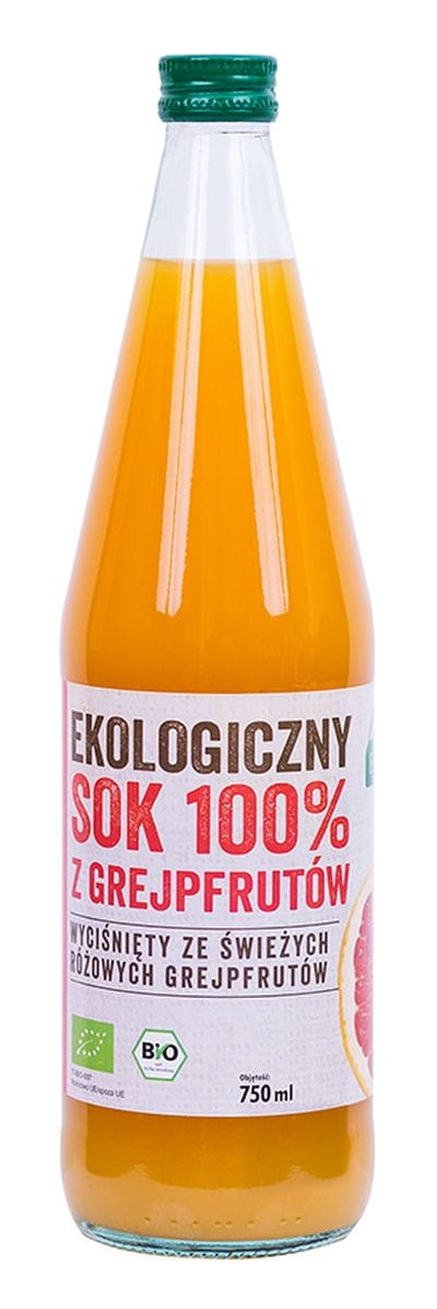 Grapefruitsaft 100% BIO 750 ml EKOWITAL