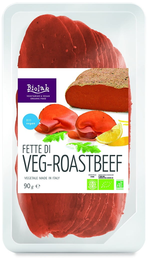 Pflanzliche Alternative BIO Roastbeef 90 g bioLAB