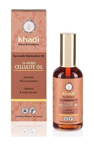 Anti-Cellulite-Öl 10 ayurvedische Kräuter 100 ml - KHADI