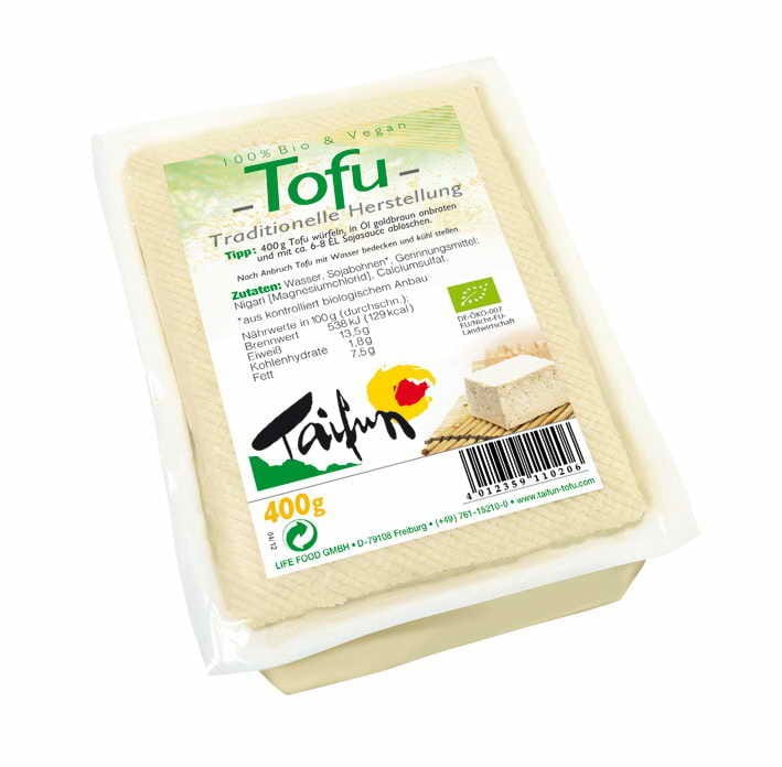 Natürlicher Tofu BIO 400 g TAIFUN