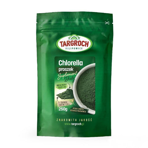 Chlorella-Pulver Pulver aus gebrochener Zellwand 250g TARGROCH