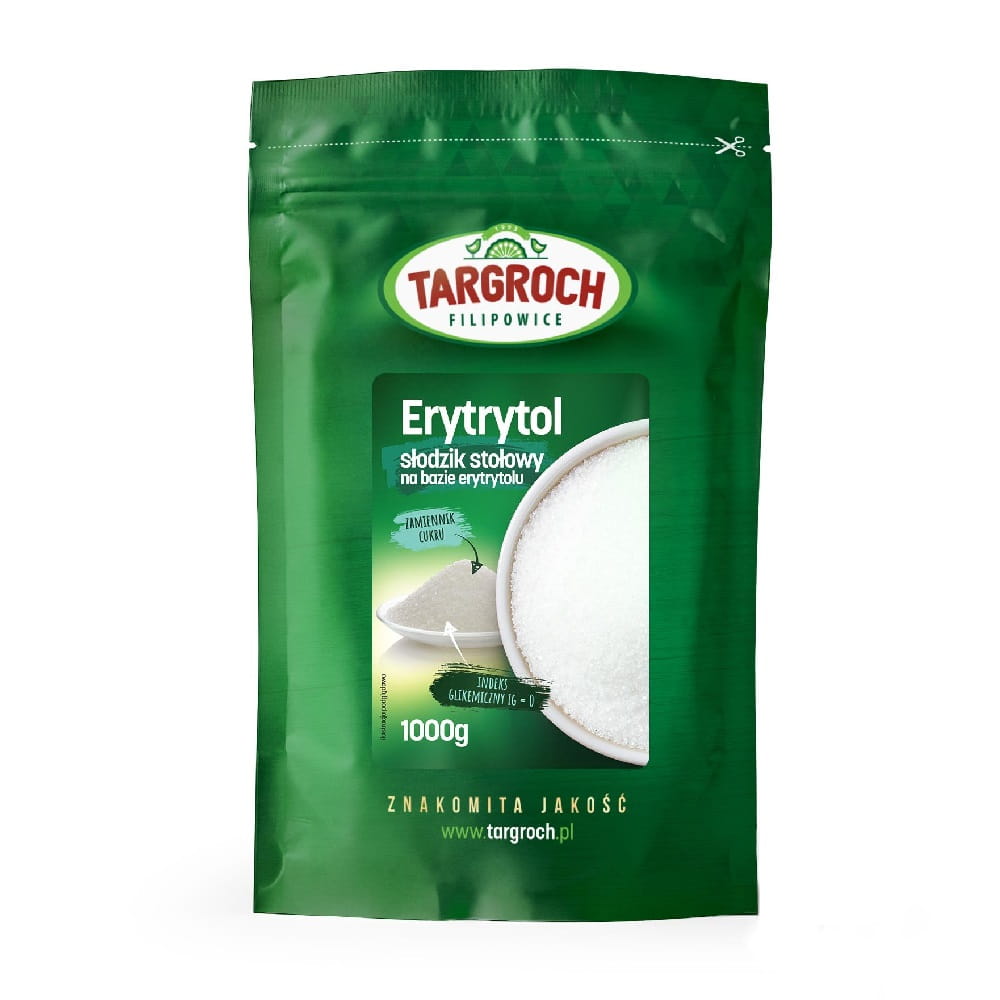 Erythrit 1000g Erythrit 1kg natürlicher kalorienarmer TARGROCH Imagine principală a produsului
