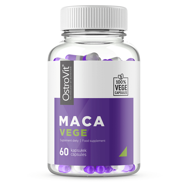 Maca-Wurzel-Extrakt 10:1 600 MG 60 pflanzliche Kapseln 40 g OSTROVIT Hauptbild