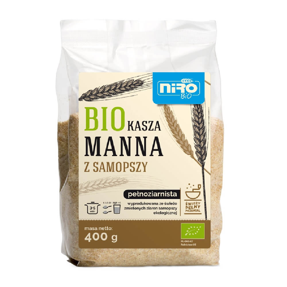 Einkorn Grieß BIO 400 g - NIRO