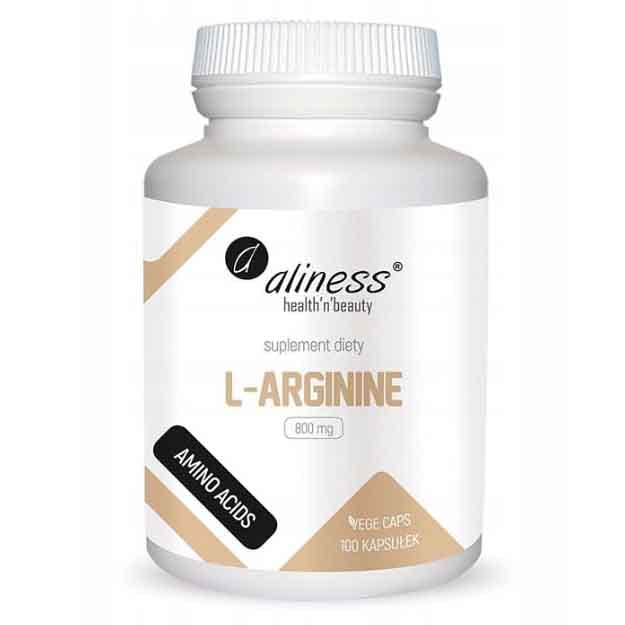 - Arginin L - Agrinin 800 mg 100 Kapseln pflanzliche Kapseln ALINESS Image principale du produit