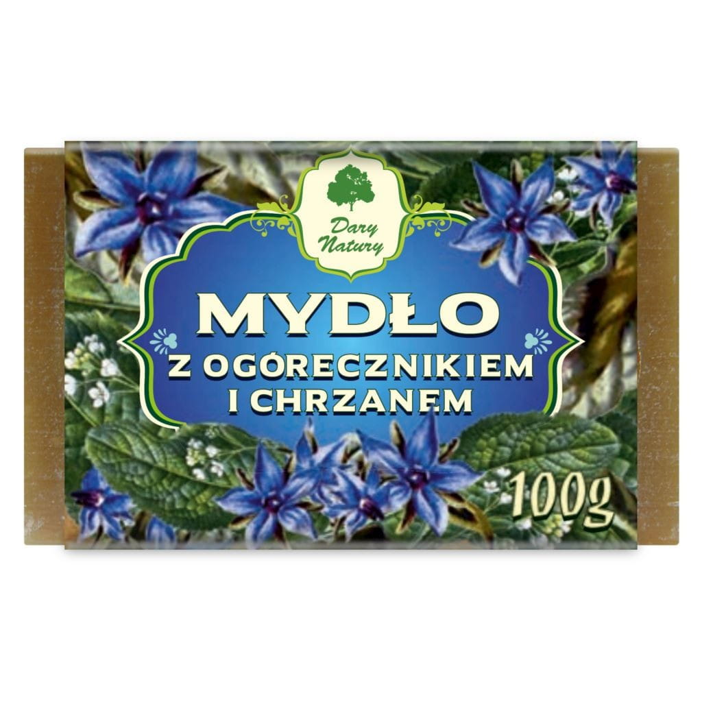 Seife mit Borretsch und Meerrettich 100 g - GESCHENKE DER NATUR