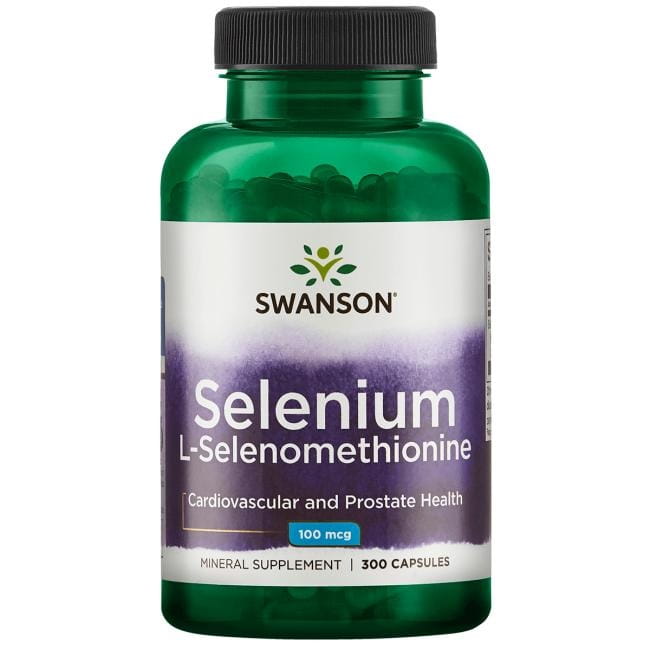 Selen Select Selenomethionine 100mcg Selen 300 SWANSON Kapseln Fő kép