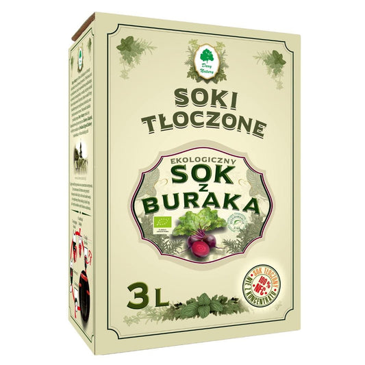 Rübensaft BIO 3 L - GESCHENKE DER NATUR