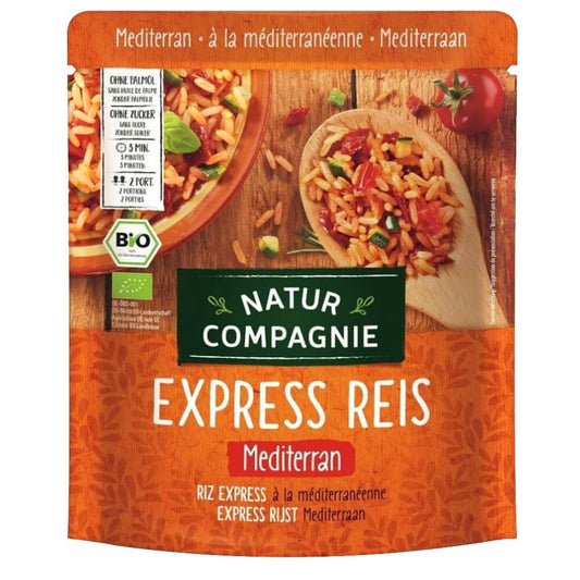 Parboiled Langkorn Langkornreis mit Gemüse BIO 250 g - NATUR COMPAGNIE