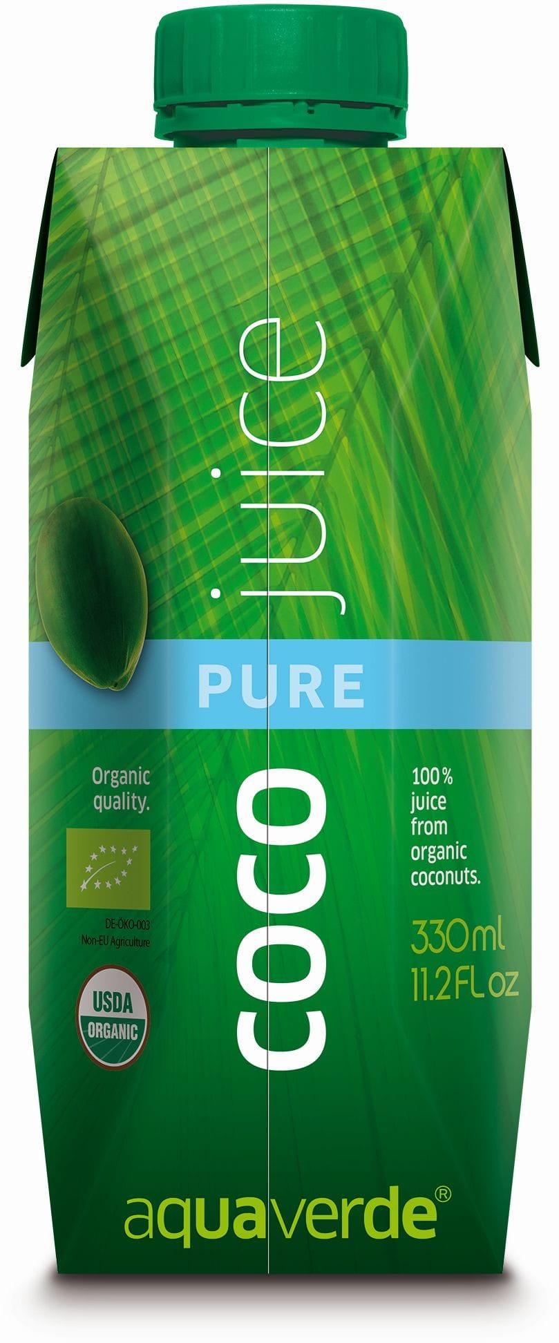 Kokoswasser AQUA VERDE BIO 330 ml - AQUA VERDE