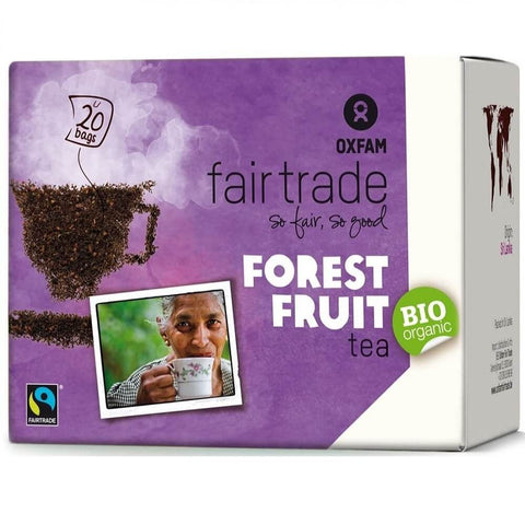 Schwarztee, Waldfrucht, Express Fair Trade BIO (20 x 18 g) 36 g - OXFAM