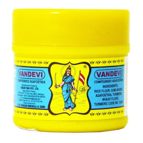 Asafoetida Asafötida Asofoetida Hing indisches Gewürz 50g VANDEVI