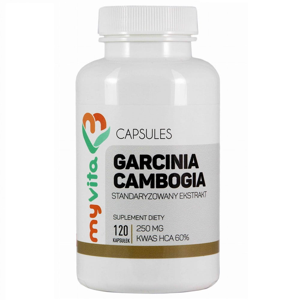 Garcinia Cambogia 250mg 60% HCA 120 MYVITA Kapseln