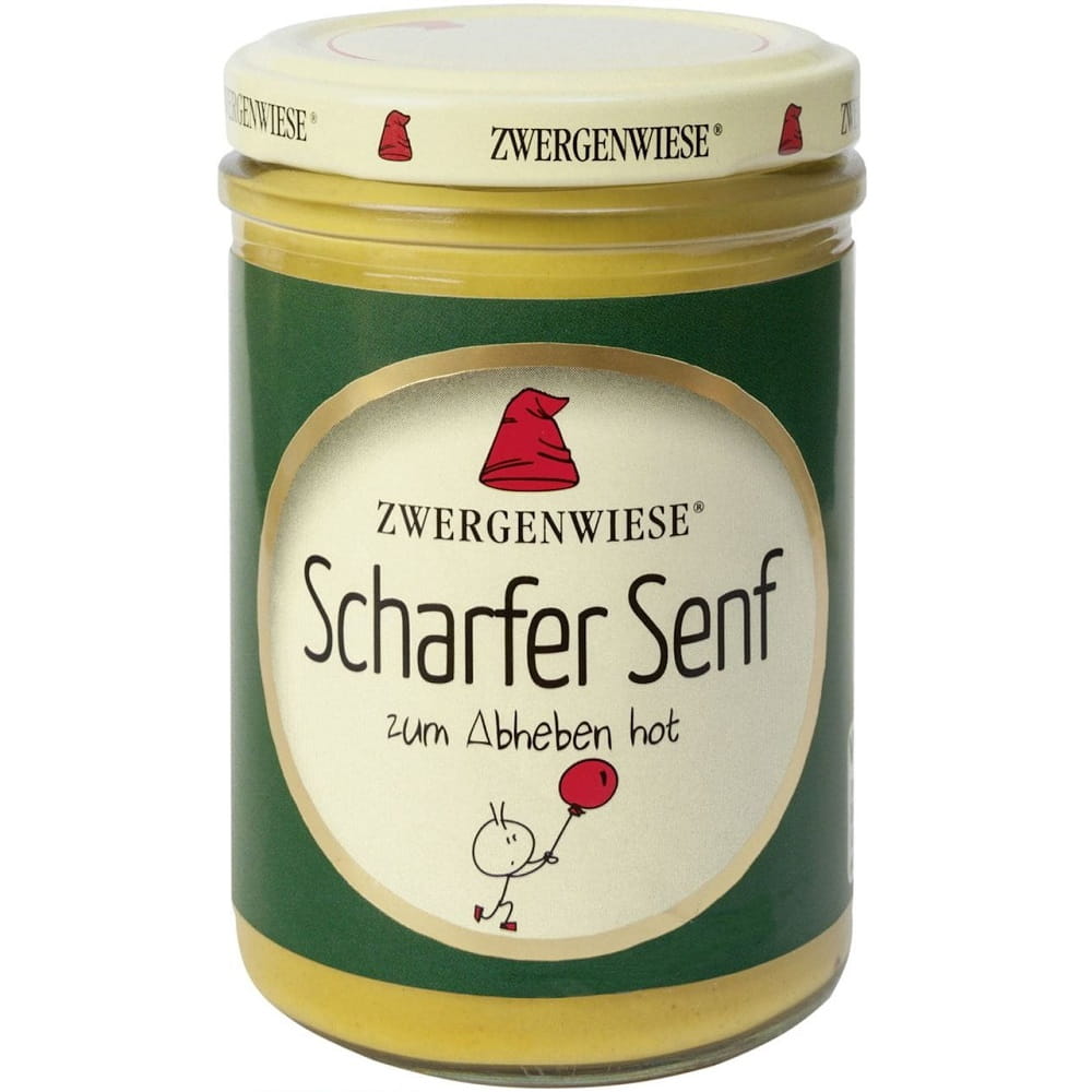 Pikanter Senf BIO 160 ml - ZWERGENWIESE