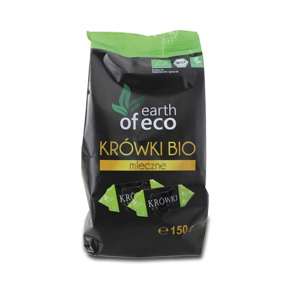 Glutenfreie Milchkaramellen BIO 150 g - EARTH OF ECO