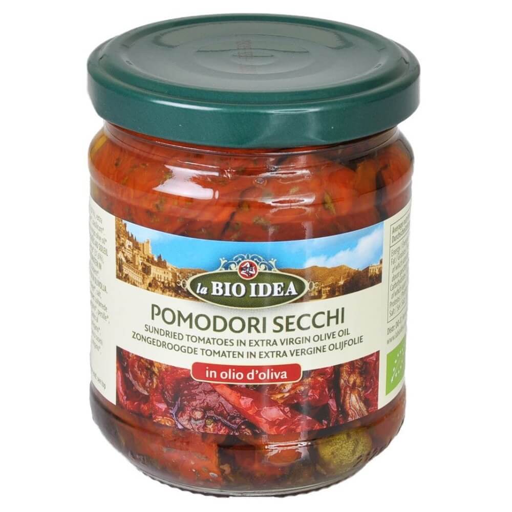 Getrocknete Tomaten in Olivenöl BIO 190g - LA BIO IDEA Immagine principale del prodotto