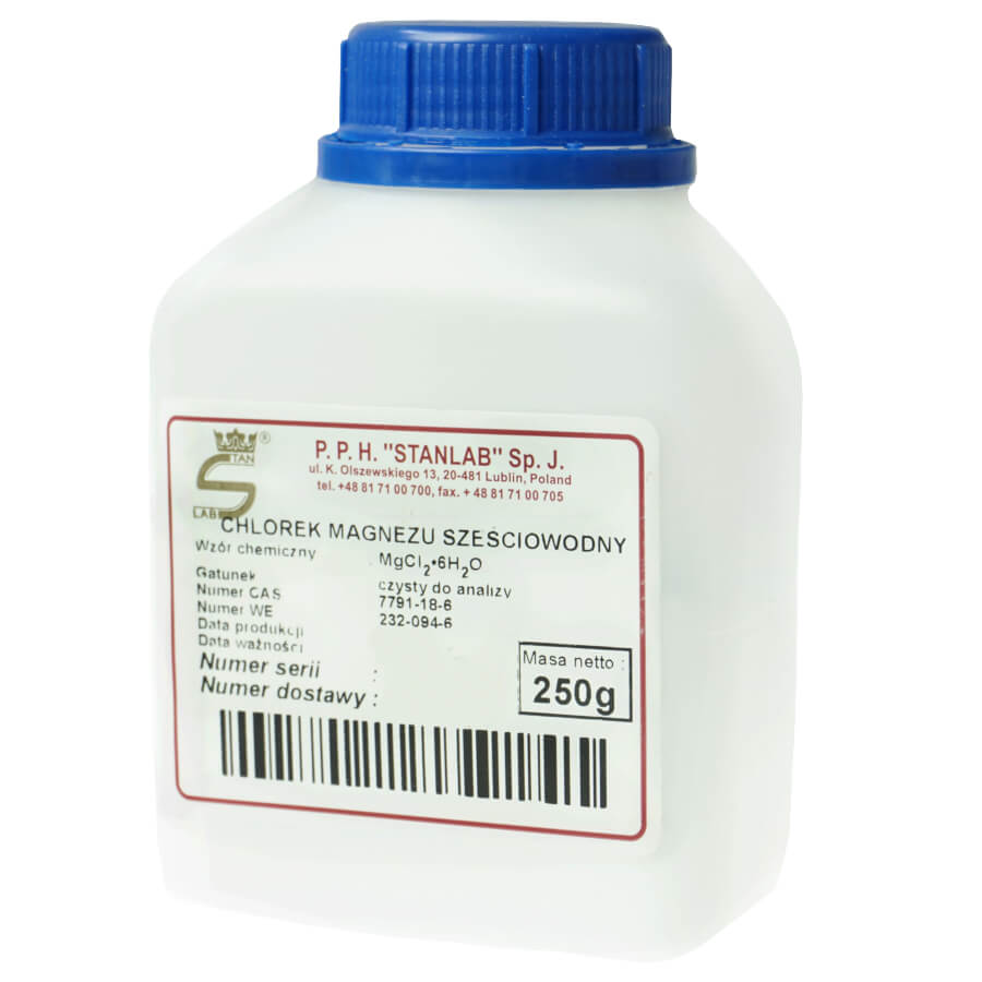 Magnesiumchlorid Hexahydrat rein 250g STANLAB Gambar utama produk