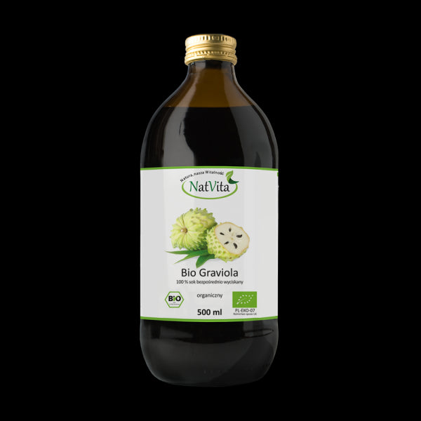 BIO Graviola 100% BIO Saft 500ml NATVITA