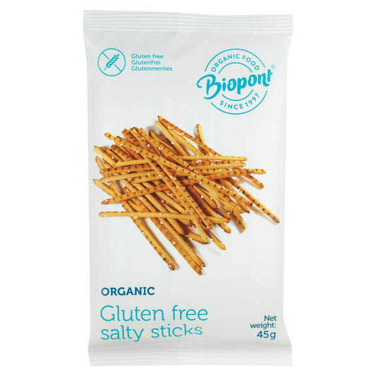 Glutenfreie Salzstangen BIO 45 g - BIO PONT