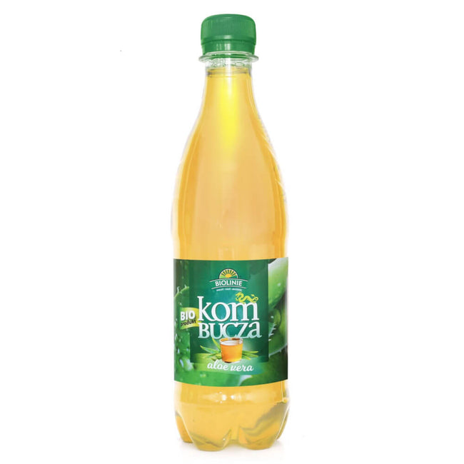 Kombucha-Tee mit Aloe Vera BIO 500 ml - BIO-LINIEN Hover Image