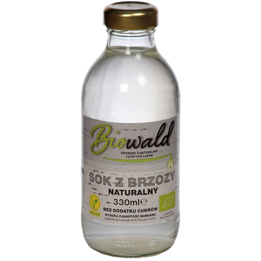 Birkensaft ohne Zucker BIO 330 ml - BIOWALD