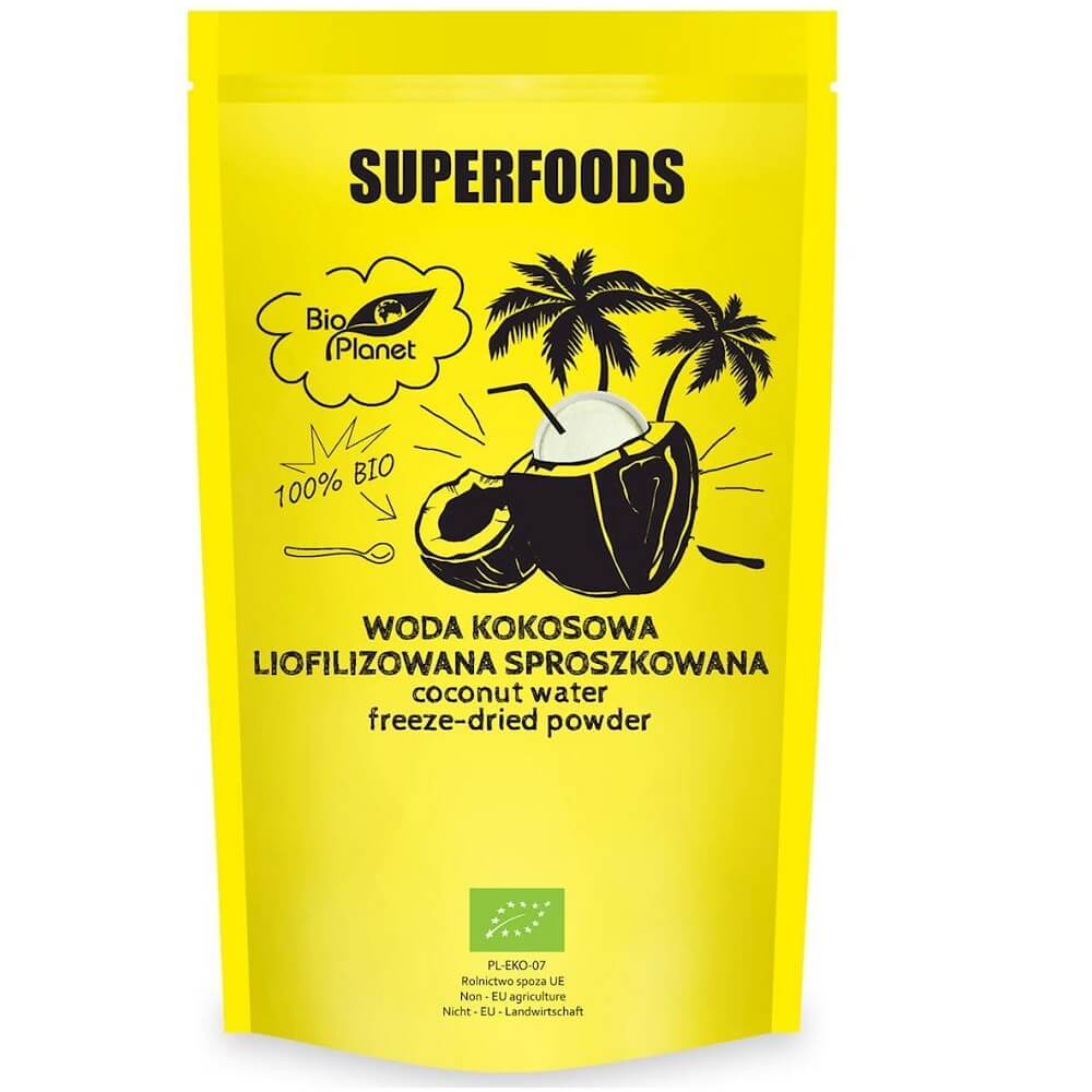 Kokoswasser, gefriergetrocknet, pulverisiert BIO 150 g - BIO PLANET Immagine principale del prodotto