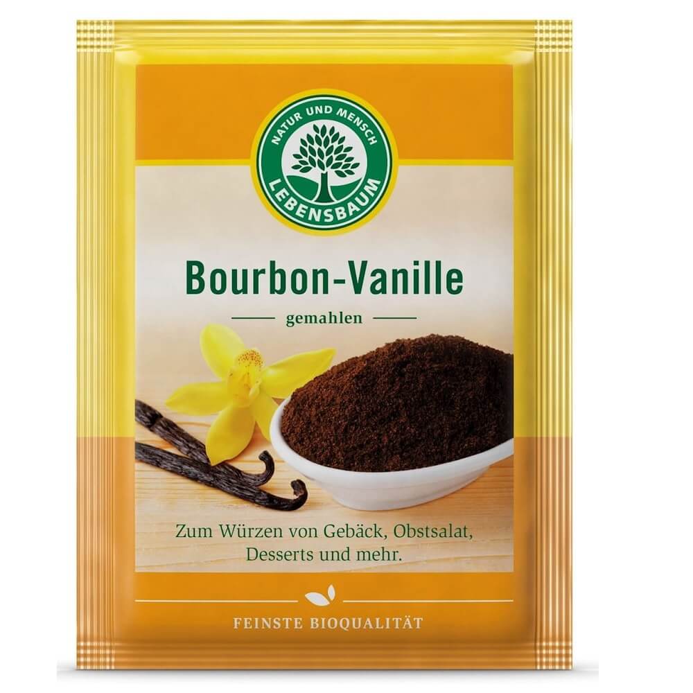 Gemahlene Bourbon-Vanille BIO 5 g - LEBENSBAUM Hlavní obrázek produktu
