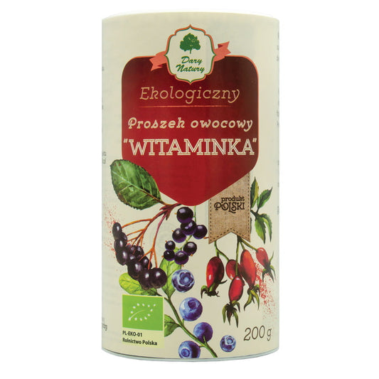 Fruchtvitaminpulver BIO 200 g - GESCHENKE DER NATUR