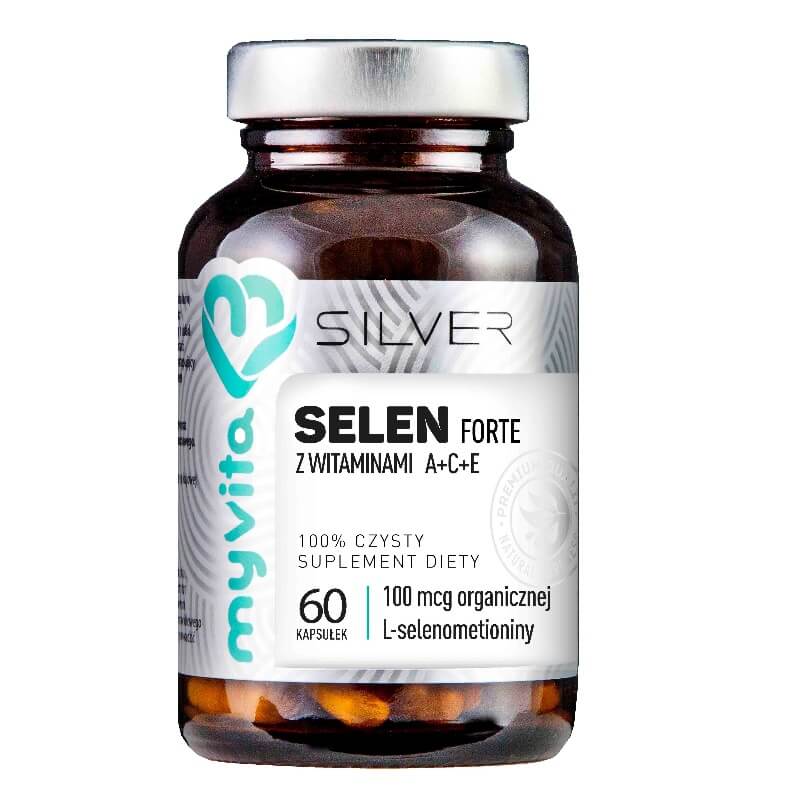 Selen FORTE mit Vitamin A + C + E 60 MYVITA SILVER PURE Kapseln Fő kép
