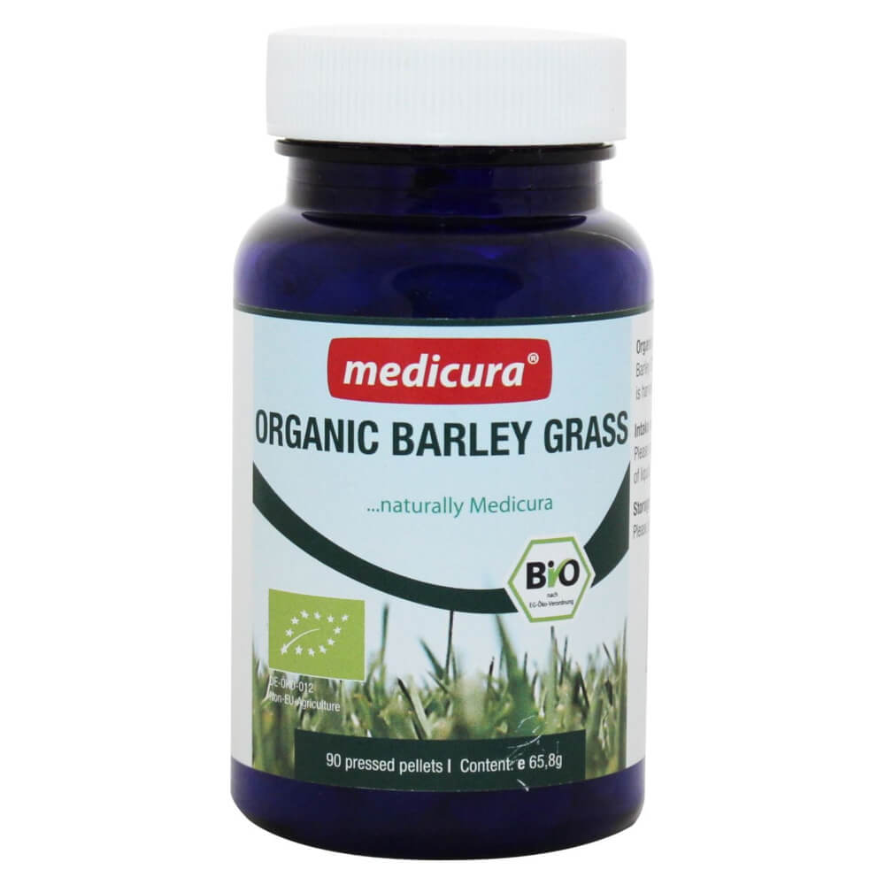 Junge Gerste - Gras (in Tabletten) BIO 658 g (165 Stück) - MEDICURA