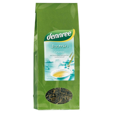 Grüner Jasminblättertee BIO 100 g - DENNREE