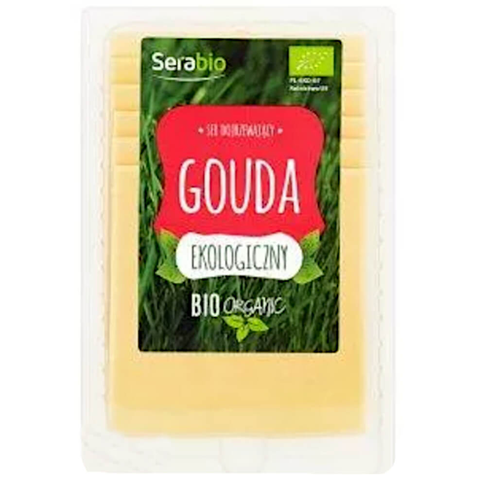 Gouda-Reifungskäse in Scheiben BIO 125 g SERABIO मुख्य छवि