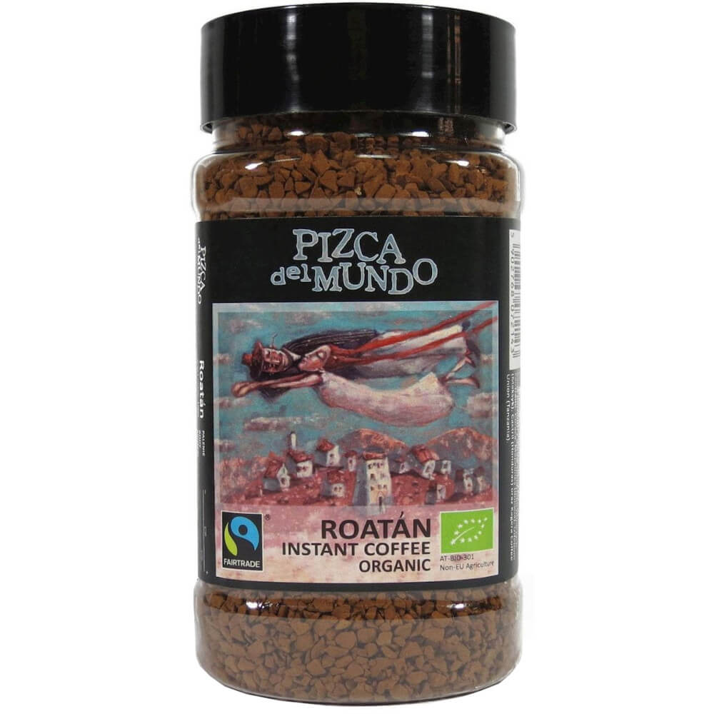 Roatan löslicher Kaffee (robusta arabica) fair gehandelt BIO 100 g - PIZCA DEL MUNDO