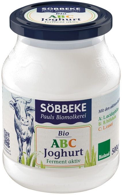 Probiotischer Joghurt abc BIO 500 g (Glas) - SOBBEKE Hauptbild