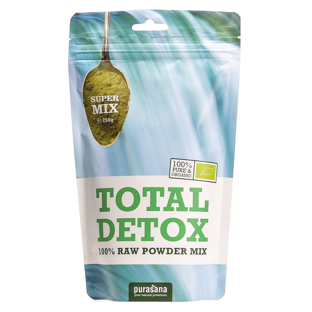 Superfood Total Detox-Mischung ohne Laktose glutenfrei BIO 250 g - PURASANA Immagine principale del prodotto