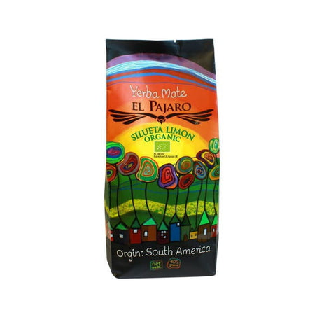 Yerba Mate silueta limon BIO 400 g - EL PAJARO