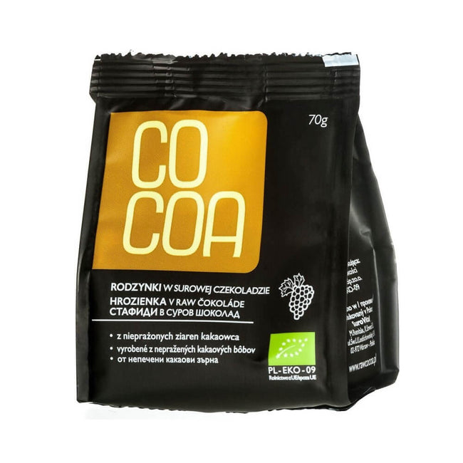 Rohe Schokoladenrosinen BIO 70 g - KAKAO Hover Image