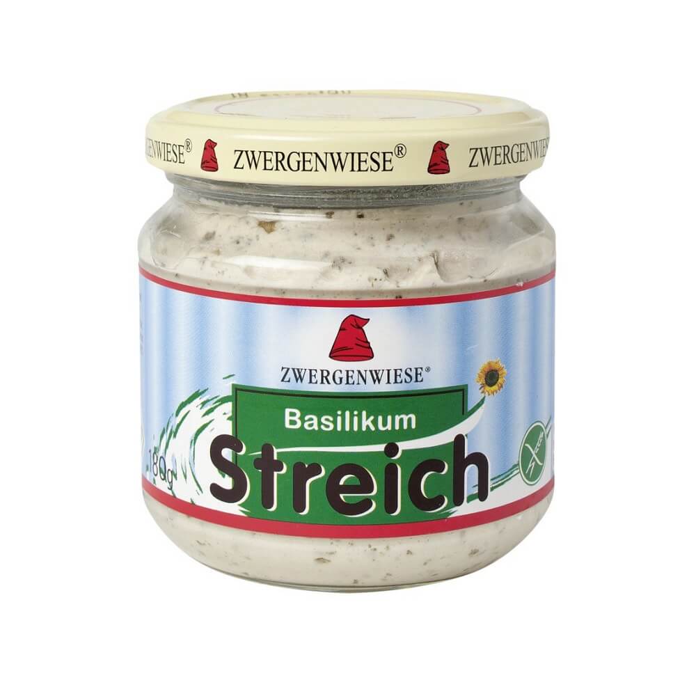 Sonnenblumenpaste mit Basilikum glutenfrei BIO 180 g - ZWERGENWIESE मुख्य छवि