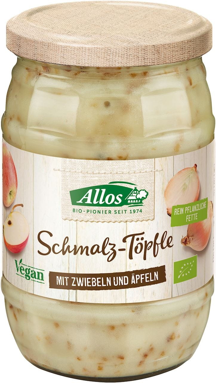 Veganer Schmalzapfel - Zwiebel glutenfrei BIO 250 g - ALLOS Hauptbild