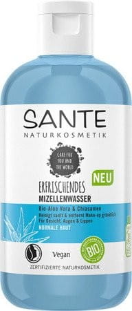 Mizellenwasser zum Abschminken Aloe Vera und Chia Öko Samen 200 ml - SANTE